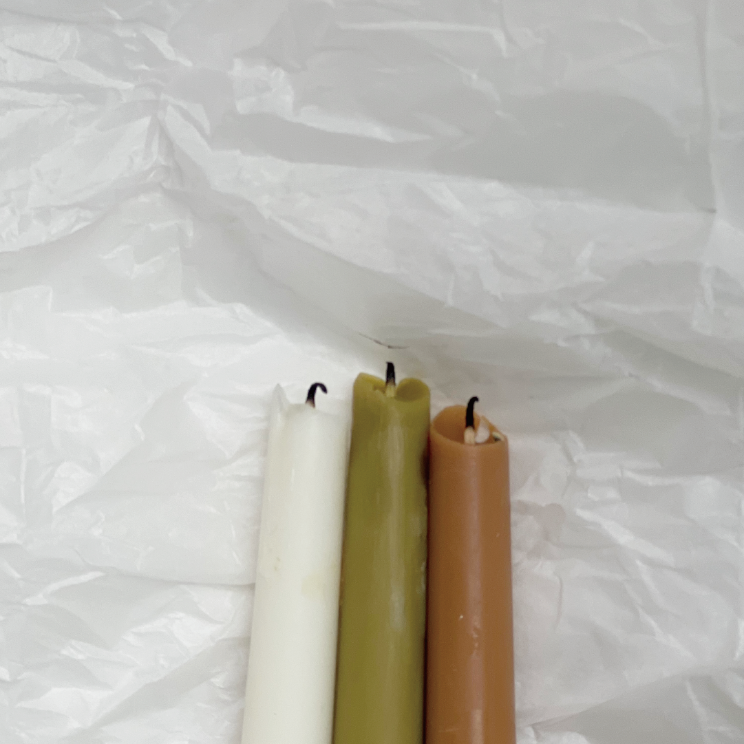 Pillar Candle/ creamy white（2）