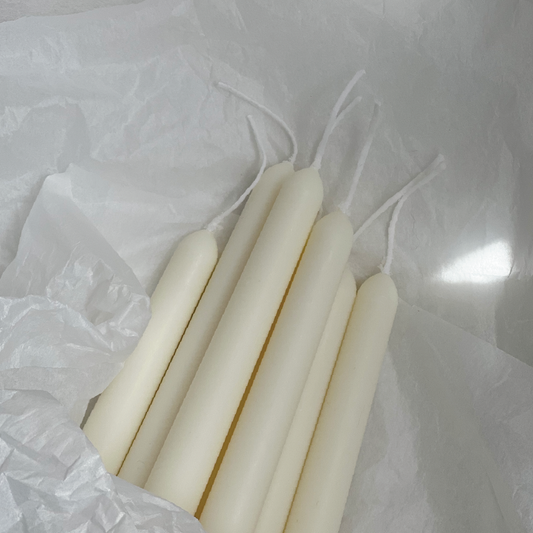 Pillar Candle/ creamy white（2）